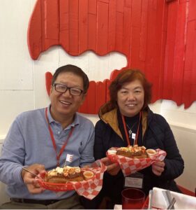 Trying Lobster Rolls. Photo Provided by Maine Day Ventures